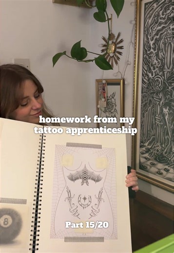 Creative Stomach Tattoo Design from My Apprenticeship