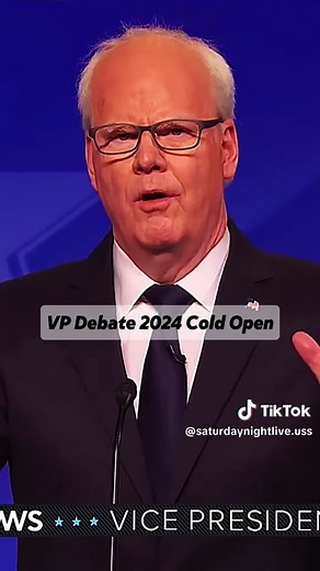 VP Debate 2024 Cold Open Part4 #saturdaynightlive #comedy #snl #fyp