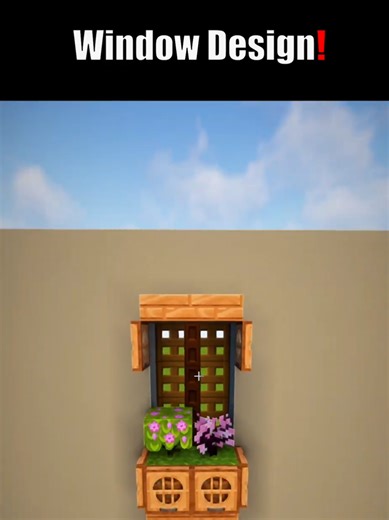 Creative Window Design Ideas in Minecraft