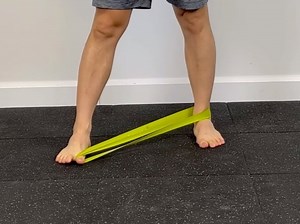 Great Toe Banded Side Step — Rehab Hero