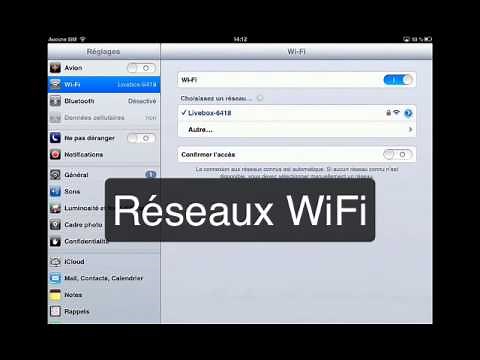 09. Comment se connecter au WIFI avec un iPad