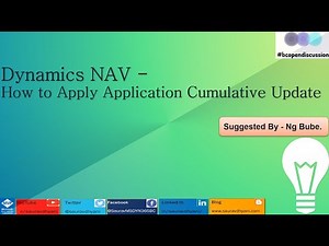 How Do I - Apply Application Cumulative Update?