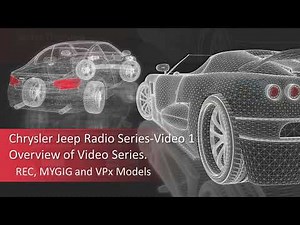 Video 1 - Jeep Chrysler REC and MYGIG Radio Features and Test Bench Setup
