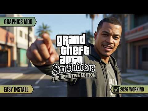 How To Install Project Revitalized Mod in GTA SA Definitive Edition (2026) | Graphics Overhaul Guide