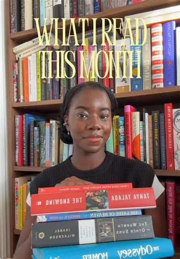 An IQ vs EQ wrap up for January! I kind of love this format so I’ll probably stick to it for a while 😊 Titles mentioned: The Warmth of Other Suns by Isabel Wilkerson The Lathe of Heaven by Ursula K. Le Guin The Knowing by Tanya Talaga Homer’s The Odyssey I Who Have Never Known Men by Jacqueline Harpman #booktok #booktokfyp #readingwrapup #bookrecommendations #booklover