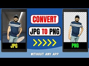How To Convert JPG To PNG For Free Online
