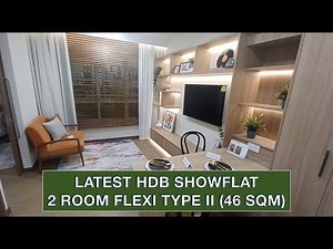 LATEST!!! (2025) - 2 room Flexi Type II (46 sqm) HDB Showflat