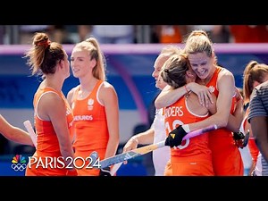 Netherlands women's field hockey cruise past Argentina for FIFTH-STRAIGHT final bid | Paris Olympics