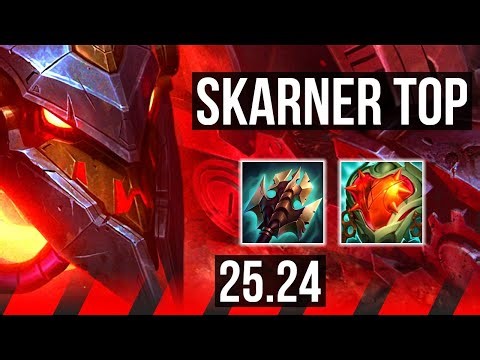SKARNER vs ZAAHEN (TOP) | Good KDA: 6/1/7 | EUW Diamond | 25.24