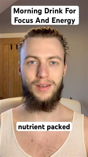 Morning Drink For Focus And Energy