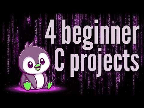 4 different Beginner C projects