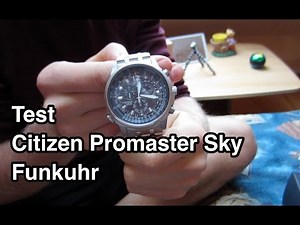 Test Citizen Promaster Sky | Test Citizen AS4020-52E | Citizen Promaster Sky Pilot | Funkuhr Test