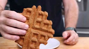 These healthy protein waffles break all the rules