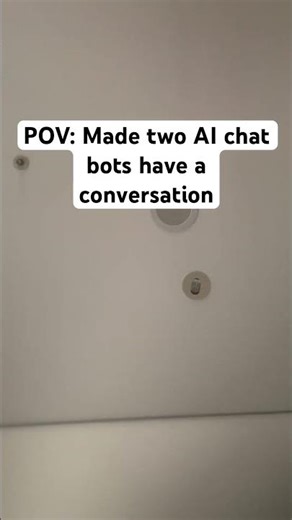 I Made Two AI Chatbots Talk to Each Other — Here’s What Happened