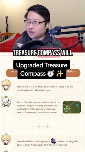 UPGRADED Treasure Compass | Genshin Impact