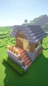 Minecraft Easy Starter House | Tutorial 1 #minecraft