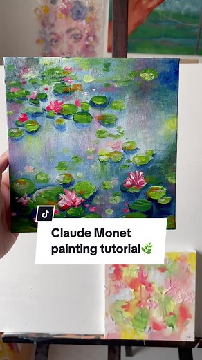 Tutorial Melukis Abstrak ala Claude Monet