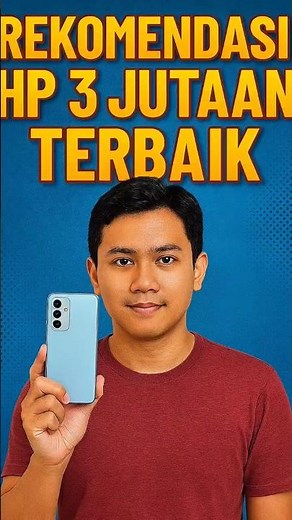 REKOMENDASI HP 3 JUTAAN TERBAIK! SPEK GACOR, HARGA BERSAHABAT🔥