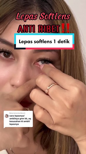 Membalas @Beevhi gimana kak? gampang banget kan?🤌🏻 #softlens #raseye #tutorial