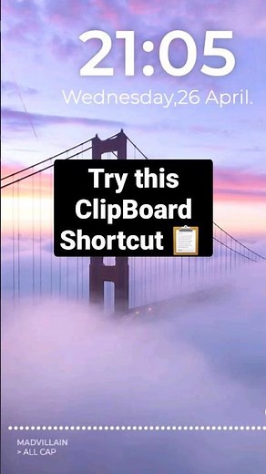 Keyboard Shortcut 3: How to Use the Clipboard 📋 on Windows. Simply Type the keys "Windows Key" + "V"