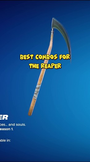 BEST Combos For The Reaper Pickaxe ‼️🔥 #fyp #fortnite #bestfortnitecombos #bestcombos #blickykt #reaperpickaxe #reaperpickaxecombos #thereaperpickaxe