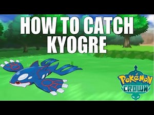 How to Catch Kyogre in the Crown Tundra | Pokemon Sword and Shield