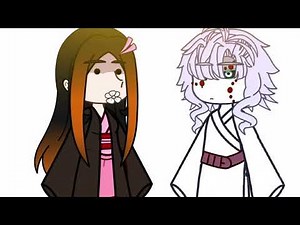 Rui and Nezuko | Demon Slayer | Gacha Club
