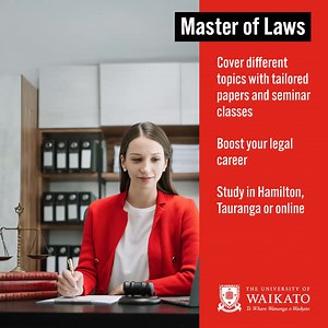 Elevate your legal career with the Master of Laws (LLM) at the University of Waikato - tailor your studies and specialise in contemporary areas of law. | The University of Waikato