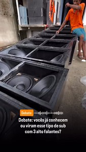 4.5K views · 30 reactions | Fala aí pessoal! Conhecem esse tipo de caixas com 3 alto falantes no sub? #audionaestrada #som #sonorização #audio #backstage #eventos #dj #sonido #soundsystem #audioeiluminación #someluz #someiluminação #altofalante | Áudio na estrada. | Facebook