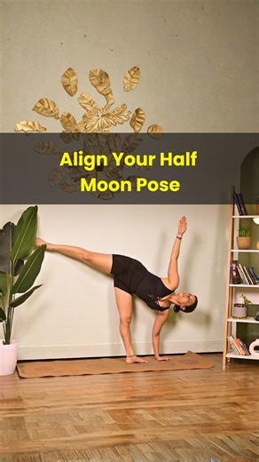 Ardha Chandrasana is a balancing posture that blends strength, stability, and openness. 🌿 As you ground through one leg and extend the body in space, this pose builds awareness, coordination, and confidence. When practiced mindfully, it prepares the hips, legs, and spine for deeper expressions and advanced transitions. 🙌 Regular practice of Ardha Chandrasana strengthens the legs and core, improves balance, and increases hip mobility. It also enhances focus, encourages length through the spine,