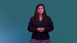 Hope, Look forward in ASL