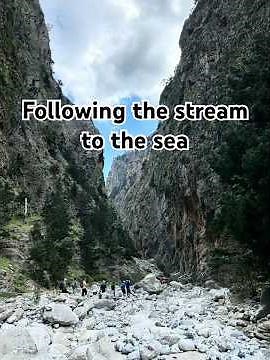 🏔️ We hiked one of Europe's most spectacular trails-🇬🇷 | Samaria Gorge Trek, Crete