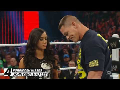 WWE TOP 10 KISSES