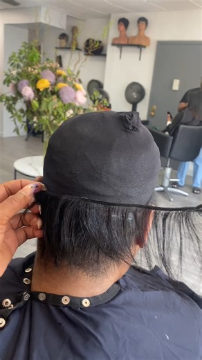 Partial quickweave with minimal leave out for a flawless blend. #shorthair #Alopecia #quickweaves #nychairstylist #brooklynhairstylist | Shanny's Natural Beauty
