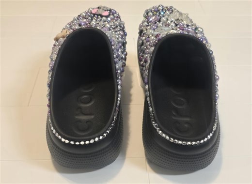 Bling Crocs Platforms - Etsy