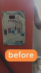 Temperature control panel