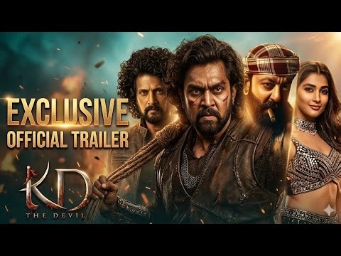 KD The Devil : Official Trailer | Dhruva Sarja | Sanjay Dutt | Prem | Kiccha Sudeep | Nora Fetehi |