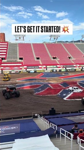 MJWF XXV it’s GO TIME 💥 #MonsterJam #MonsterTrucks #MJWF #MonsterJamWorldFinals