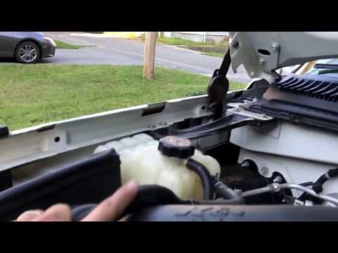 Radiator replacement on 2005 Chevy Silverado 2500HD