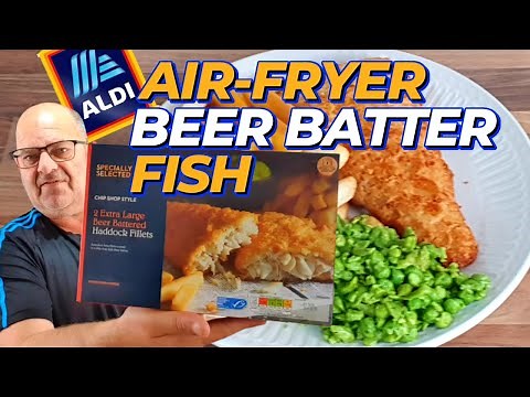 Aldi Beer Battered fish in an Air-fryer
