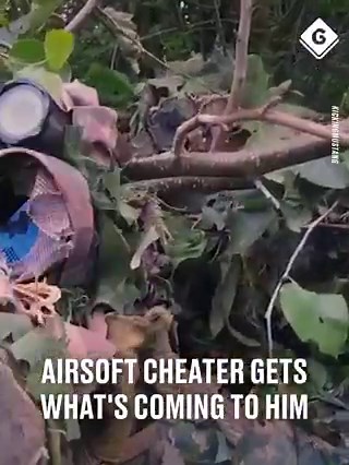 Airsoft cheater gets instant karma 👀 | GAMINGbible