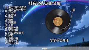 2025抖音热门爆火EMO神曲合集，谁懂这种感觉？近期爆火的emo歌，全是心事；每一首都很好听，无损音质欢迎各位品鉴！