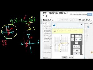 Graph g(x) = log_5(x + 3) with the MyMathlab Graphing Tool