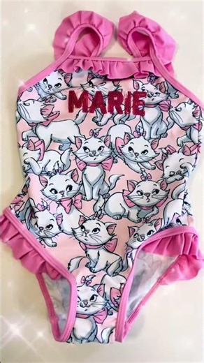 Cat Swimming Costume 12-18M for Girls #fok #girlmum #parenthood #ukmums