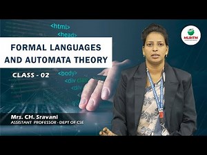 FORMAL LANGUAGE AND AUTOMATA THEORY ( CLASS - 02 ) | BY MRS. CH. SRAVANI || MLRITM