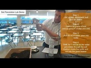 Soil Percolation Lab Activity
