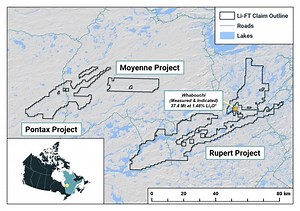 Li-FT Power Provides Exploration Results from 2022 Rupert Project Exploration Program