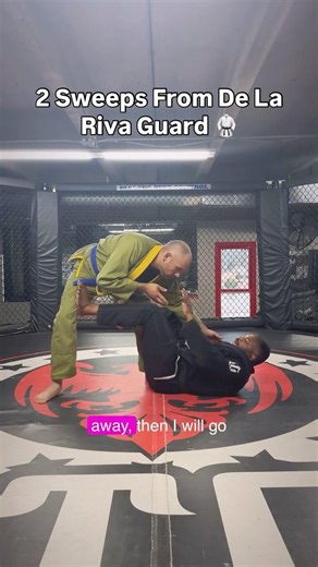 2 Sweeps From De La Riva Guard