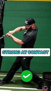 Read Caption👇 This feel drill/exercise helps us to create strength at the point of contact, which in turn increases how hard we hit the ball, overall adjustability, and consistency 🤙🏼 Give it a feel and see if it works for you. You just need an L-Screen/Net & @provelocitybat | The Hitter’s Lab