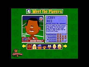 Backyard Football 1999 Meet The Player Part 1